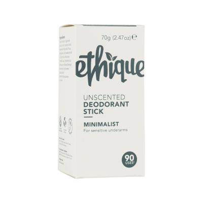 Ethique Deodorant Stick Minimalist Unscented (For Sensitive Underarms) 70g